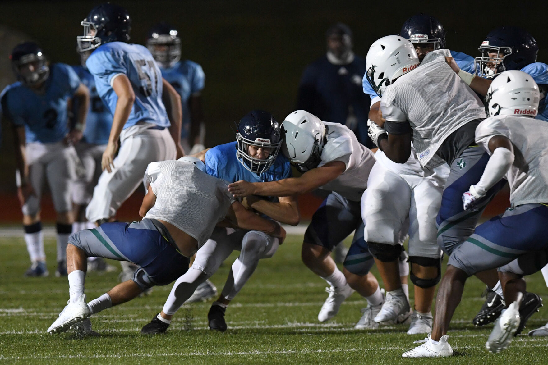 Bryan vs. Rudder scrimmage